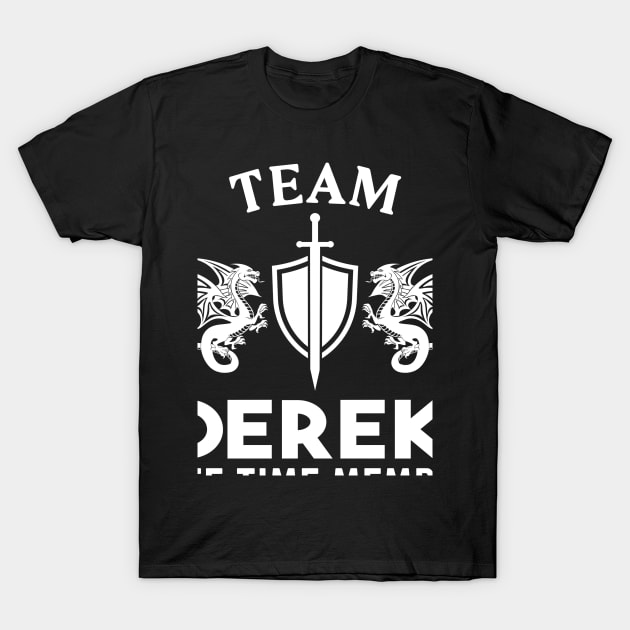 Derek Name T Shirt - Derek Life Time Member Legend Gift Item Tee T-Shirt by unendurableslemp118